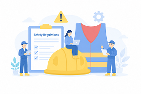 Safety regulations and protective equipment